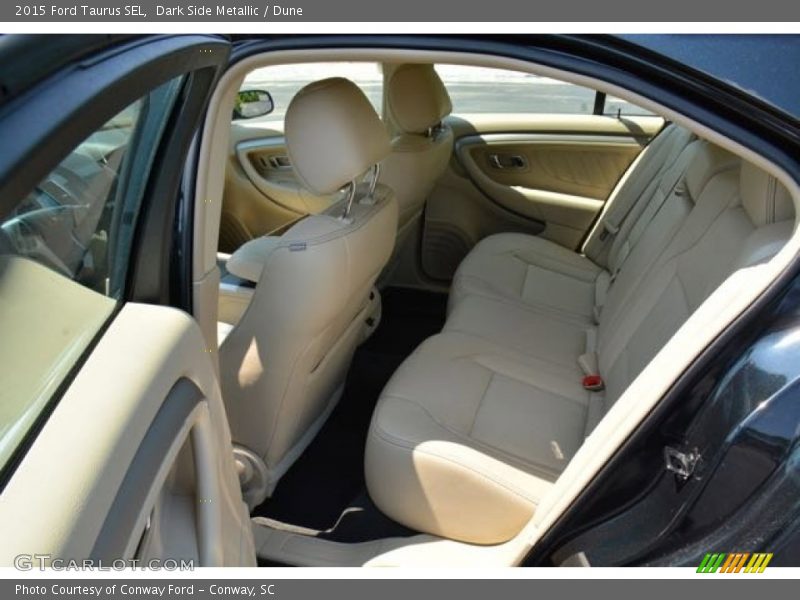 Dark Side Metallic / Dune 2015 Ford Taurus SEL