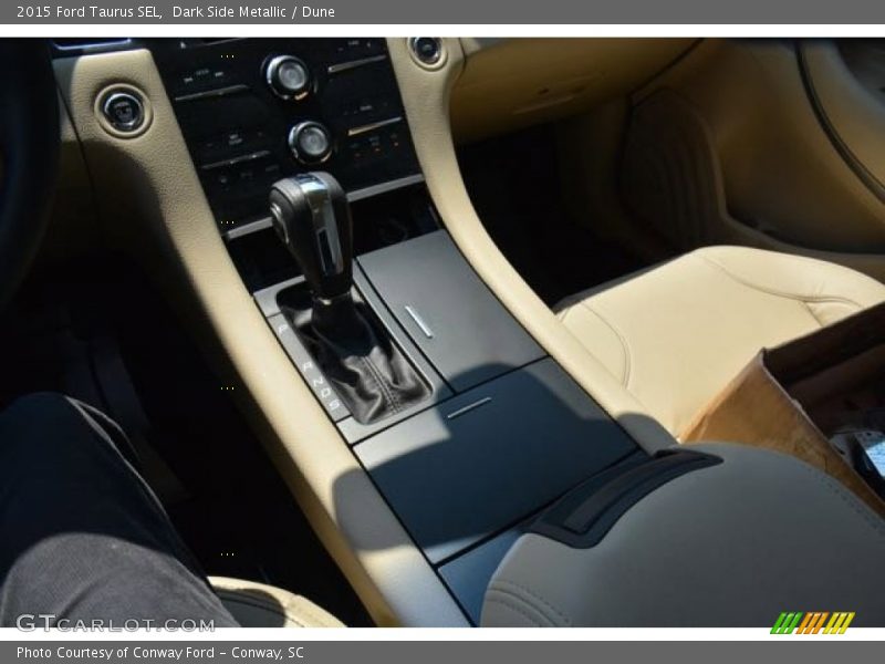 Dark Side Metallic / Dune 2015 Ford Taurus SEL