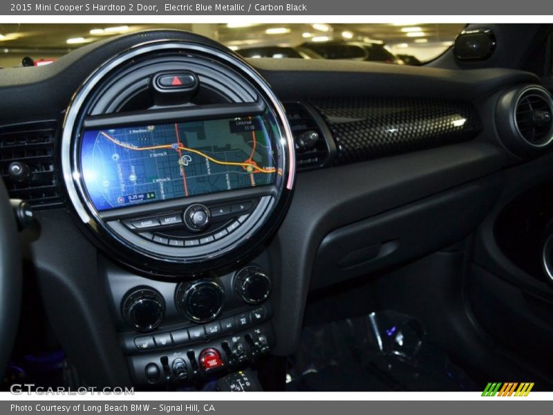 Electric Blue Metallic / Carbon Black 2015 Mini Cooper S Hardtop 2 Door