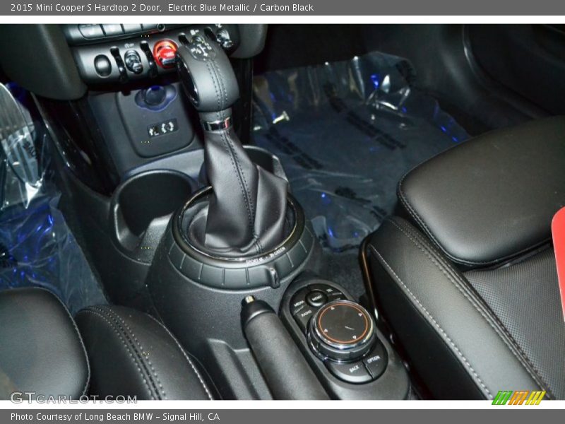 Electric Blue Metallic / Carbon Black 2015 Mini Cooper S Hardtop 2 Door