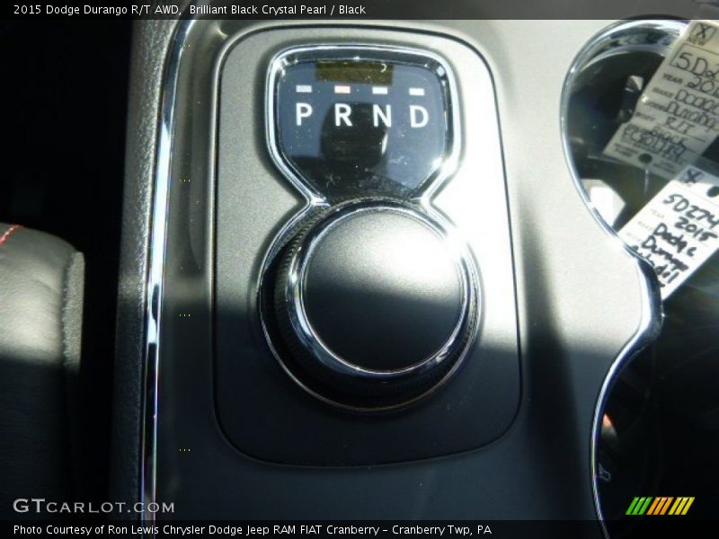 Brilliant Black Crystal Pearl / Black 2015 Dodge Durango R/T AWD