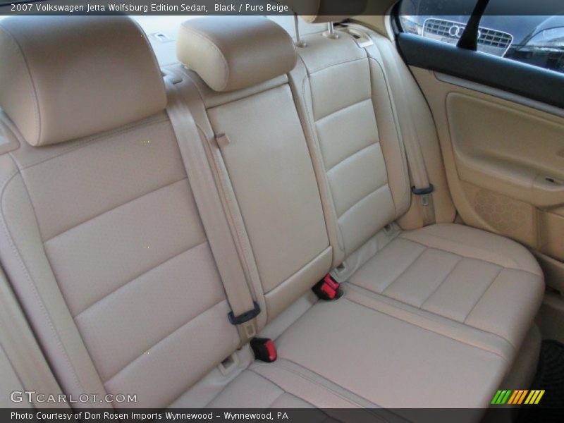 Black / Pure Beige 2007 Volkswagen Jetta Wolfsburg Edition Sedan