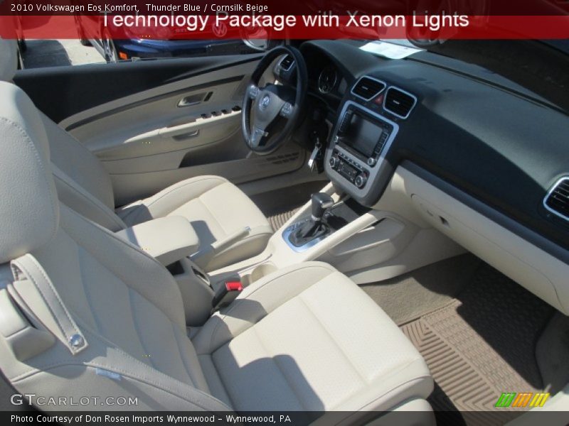 Thunder Blue / Cornsilk Beige 2010 Volkswagen Eos Komfort