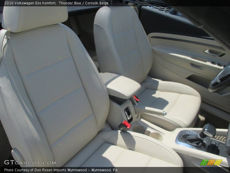 Thunder Blue / Cornsilk Beige 2010 Volkswagen Eos Komfort
