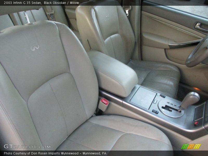 Black Obsidian / Willow 2003 Infiniti G 35 Sedan