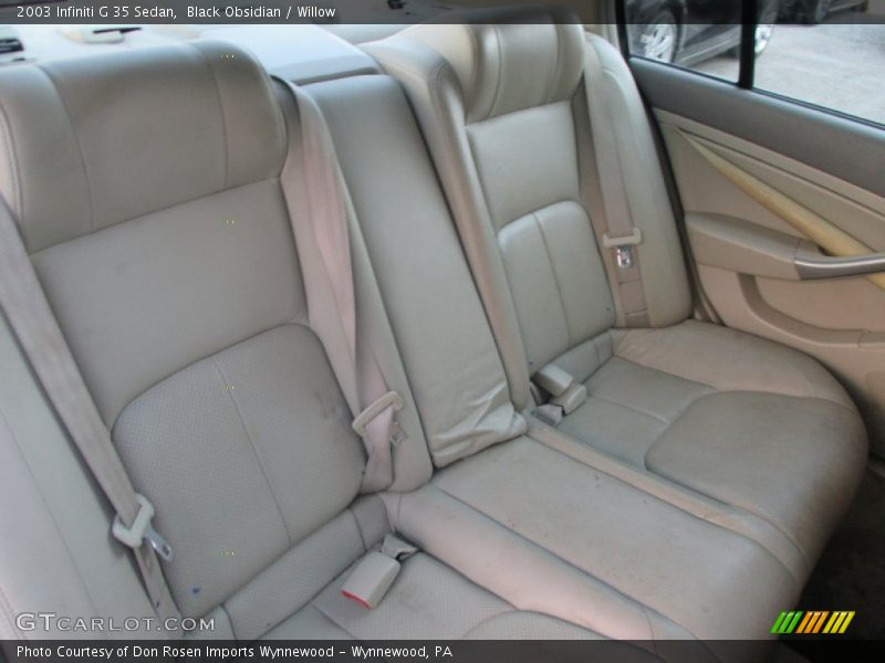 Black Obsidian / Willow 2003 Infiniti G 35 Sedan