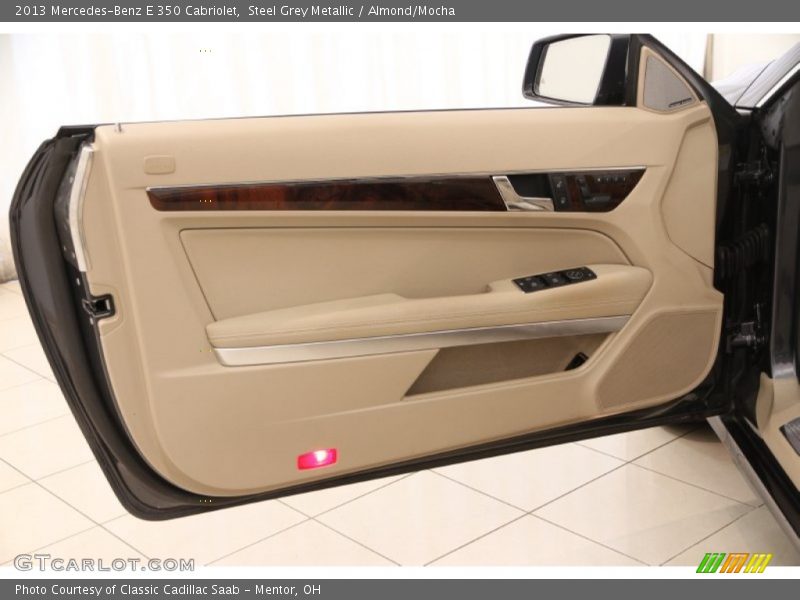 Steel Grey Metallic / Almond/Mocha 2013 Mercedes-Benz E 350 Cabriolet