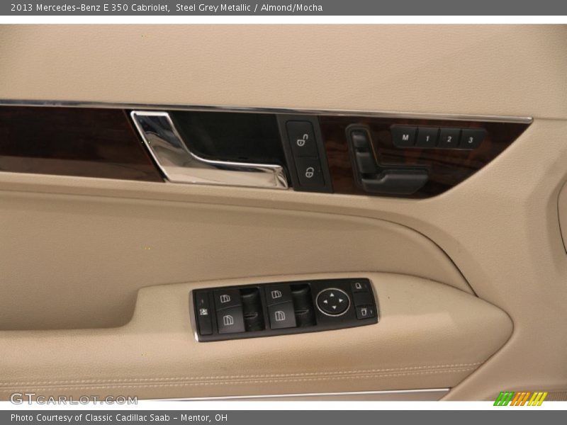 Steel Grey Metallic / Almond/Mocha 2013 Mercedes-Benz E 350 Cabriolet