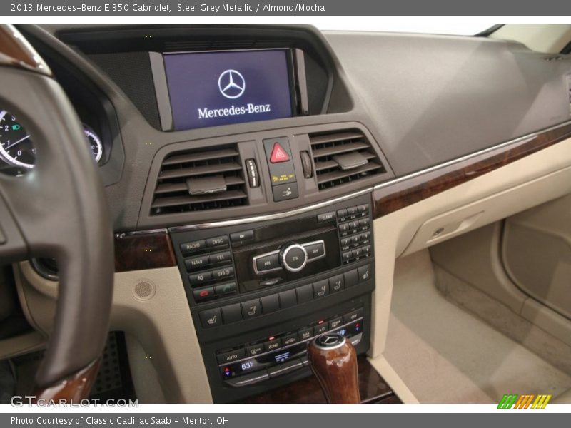 Steel Grey Metallic / Almond/Mocha 2013 Mercedes-Benz E 350 Cabriolet