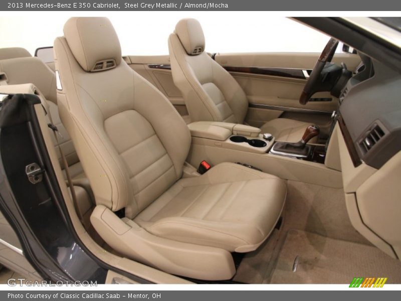 Steel Grey Metallic / Almond/Mocha 2013 Mercedes-Benz E 350 Cabriolet