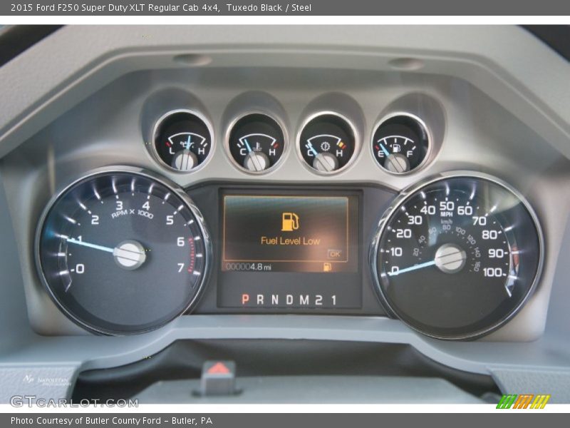 Tuxedo Black / Steel 2015 Ford F250 Super Duty XLT Regular Cab 4x4