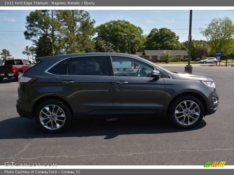 Magnetic Metallic / Ebony 2015 Ford Edge Titanium