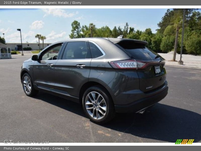 Magnetic Metallic / Ebony 2015 Ford Edge Titanium