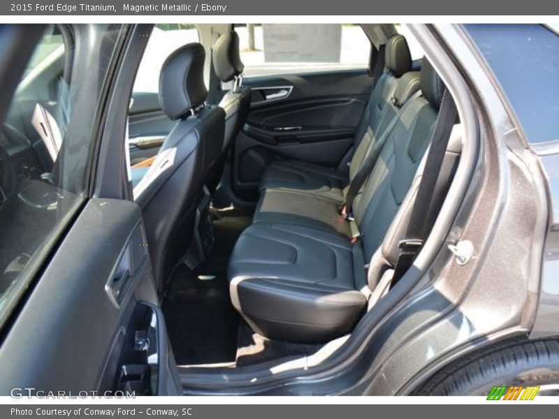 Magnetic Metallic / Ebony 2015 Ford Edge Titanium