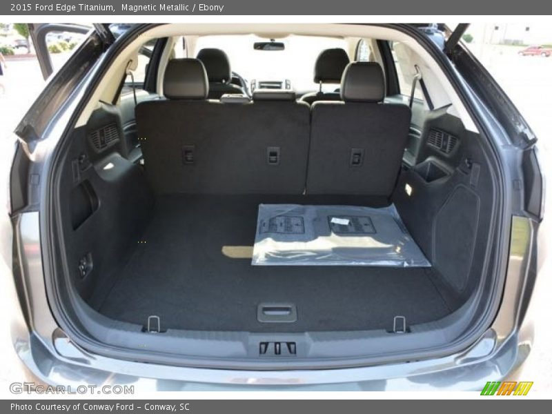 Magnetic Metallic / Ebony 2015 Ford Edge Titanium