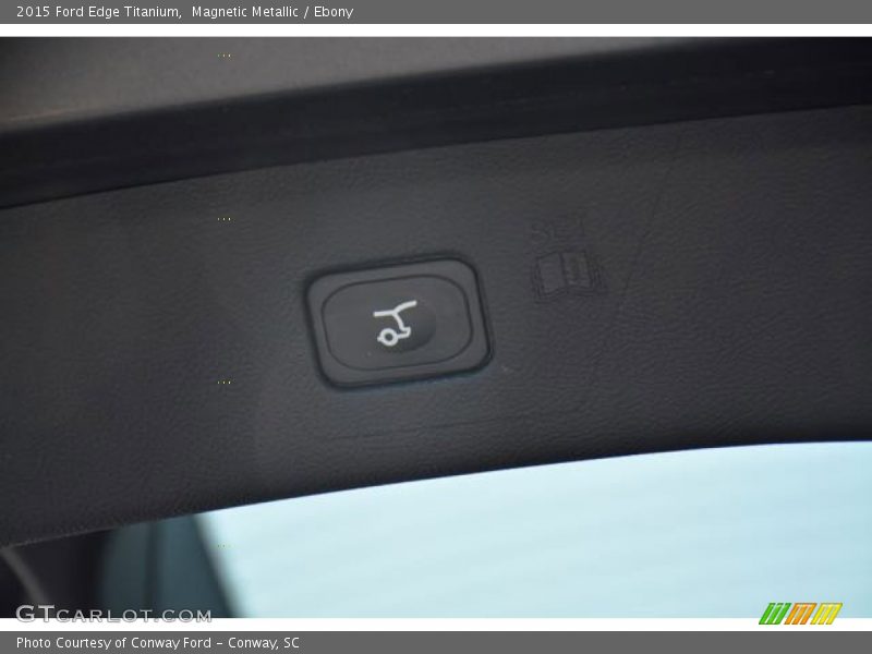 Magnetic Metallic / Ebony 2015 Ford Edge Titanium