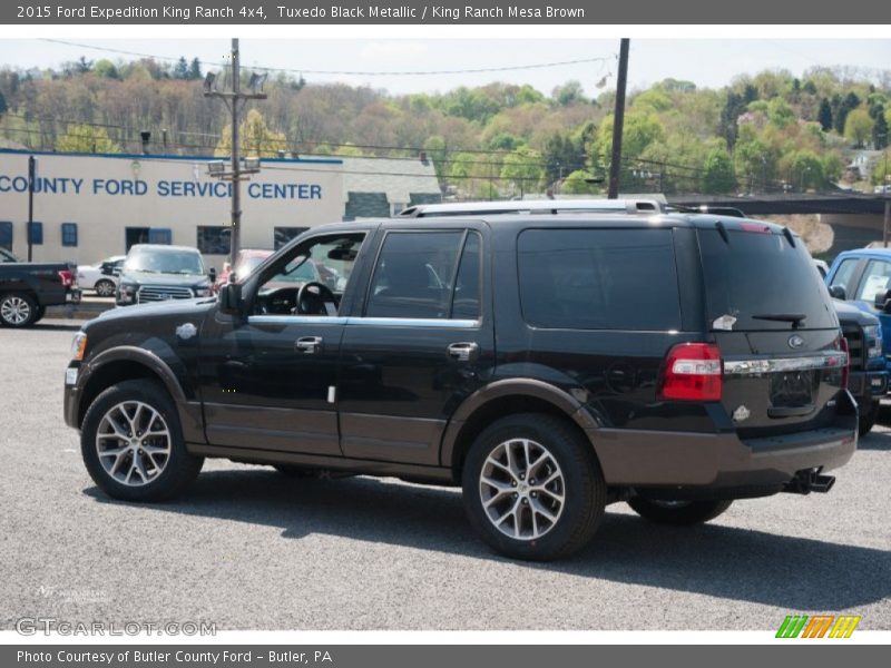 Tuxedo Black Metallic / King Ranch Mesa Brown 2015 Ford Expedition King Ranch 4x4