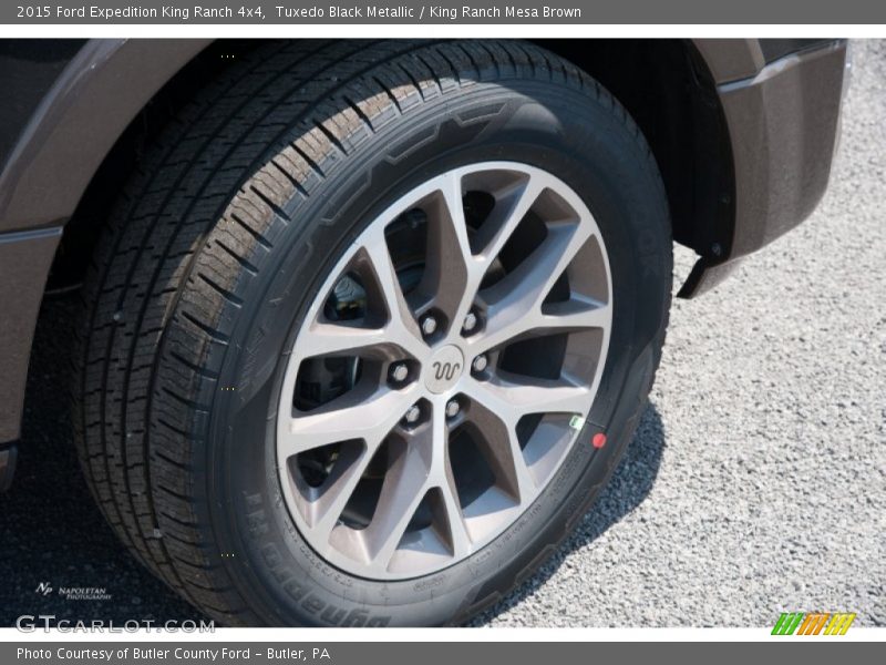 Tuxedo Black Metallic / King Ranch Mesa Brown 2015 Ford Expedition King Ranch 4x4