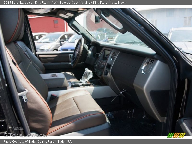Tuxedo Black Metallic / King Ranch Mesa Brown 2015 Ford Expedition King Ranch 4x4