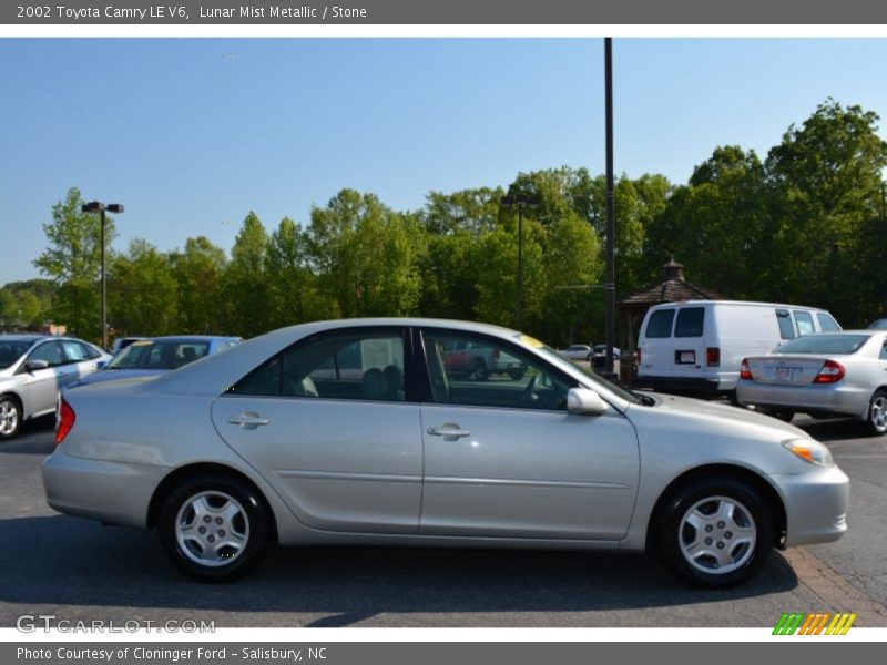 Lunar Mist Metallic / Stone 2002 Toyota Camry LE V6