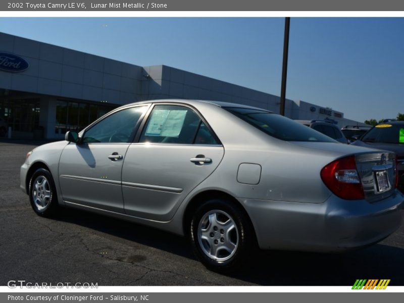 Lunar Mist Metallic / Stone 2002 Toyota Camry LE V6