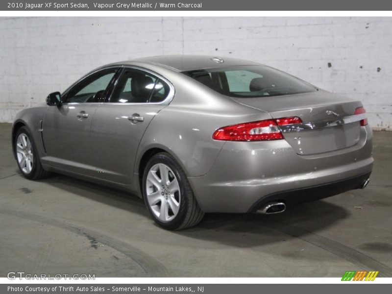 Vapour Grey Metallic / Warm Charcoal 2010 Jaguar XF Sport Sedan