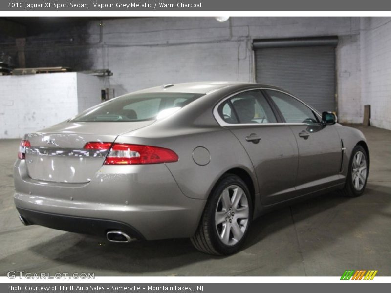 Vapour Grey Metallic / Warm Charcoal 2010 Jaguar XF Sport Sedan