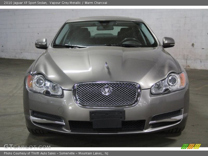 Vapour Grey Metallic / Warm Charcoal 2010 Jaguar XF Sport Sedan