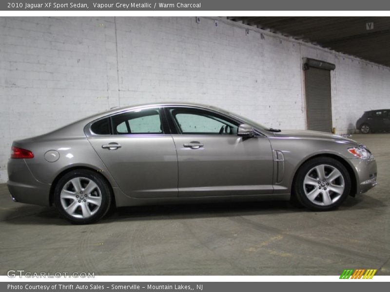 Vapour Grey Metallic / Warm Charcoal 2010 Jaguar XF Sport Sedan