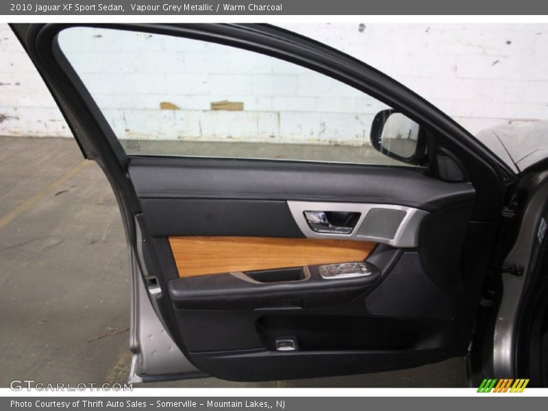 Vapour Grey Metallic / Warm Charcoal 2010 Jaguar XF Sport Sedan
