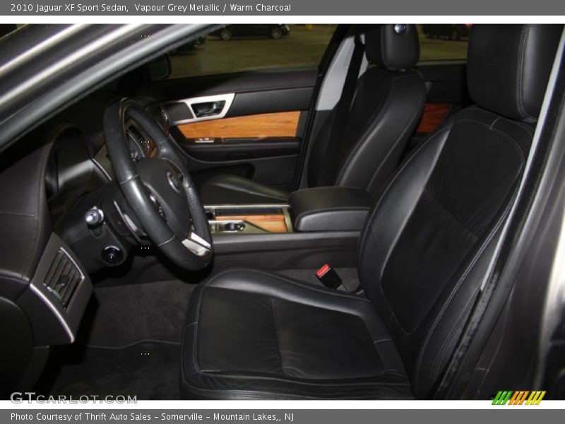 Vapour Grey Metallic / Warm Charcoal 2010 Jaguar XF Sport Sedan