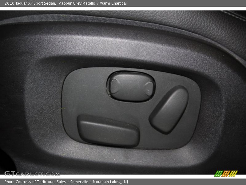 Vapour Grey Metallic / Warm Charcoal 2010 Jaguar XF Sport Sedan