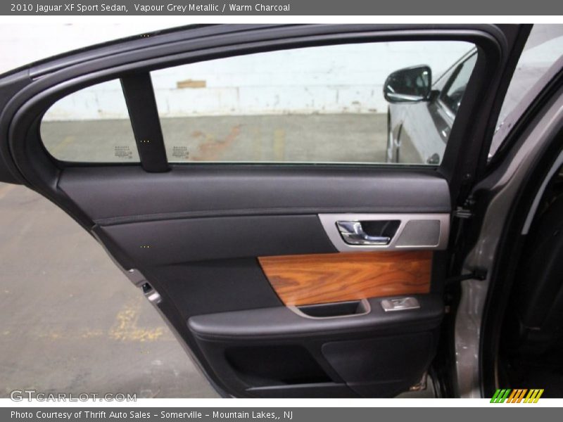 Vapour Grey Metallic / Warm Charcoal 2010 Jaguar XF Sport Sedan