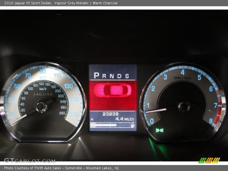 Vapour Grey Metallic / Warm Charcoal 2010 Jaguar XF Sport Sedan