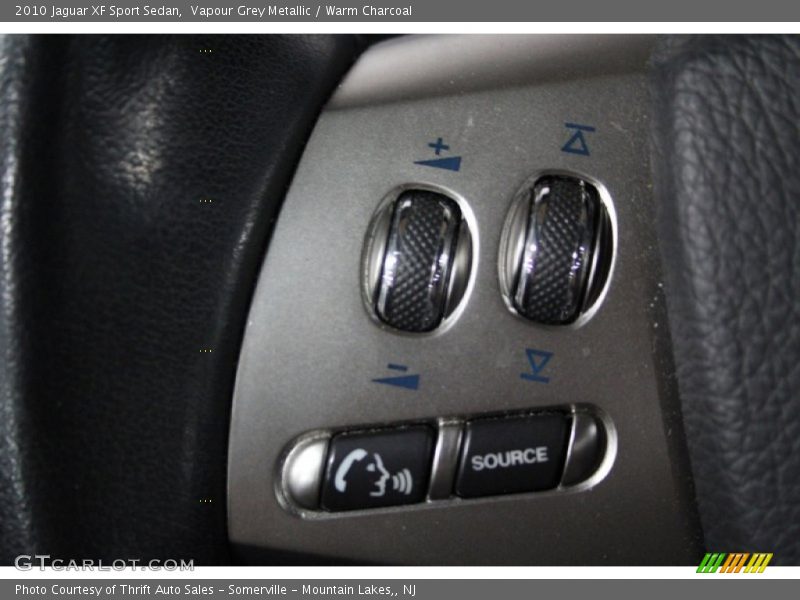 Vapour Grey Metallic / Warm Charcoal 2010 Jaguar XF Sport Sedan