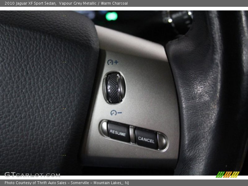 Vapour Grey Metallic / Warm Charcoal 2010 Jaguar XF Sport Sedan