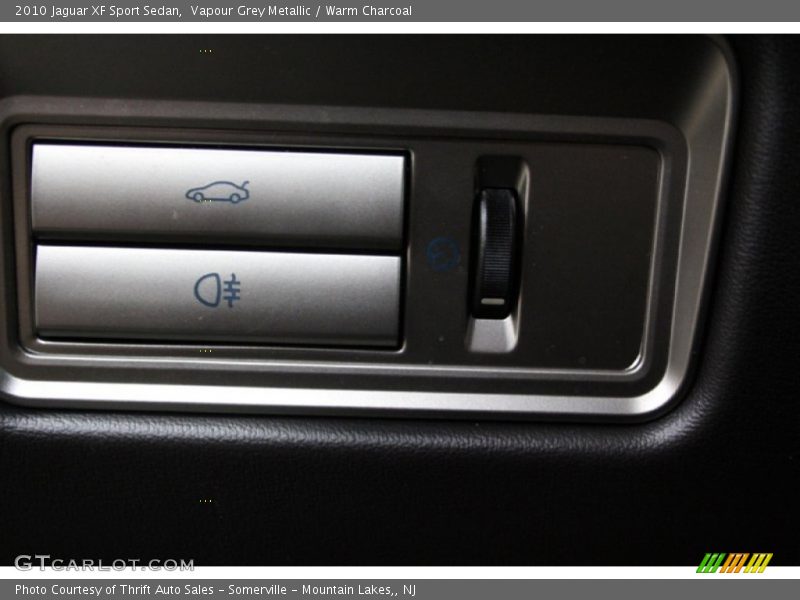 Vapour Grey Metallic / Warm Charcoal 2010 Jaguar XF Sport Sedan