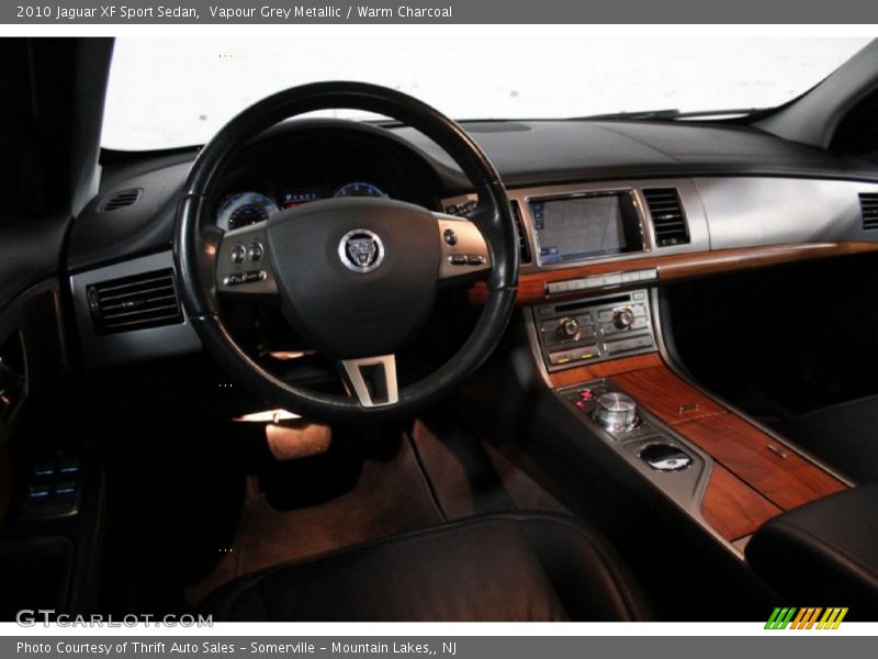 Vapour Grey Metallic / Warm Charcoal 2010 Jaguar XF Sport Sedan