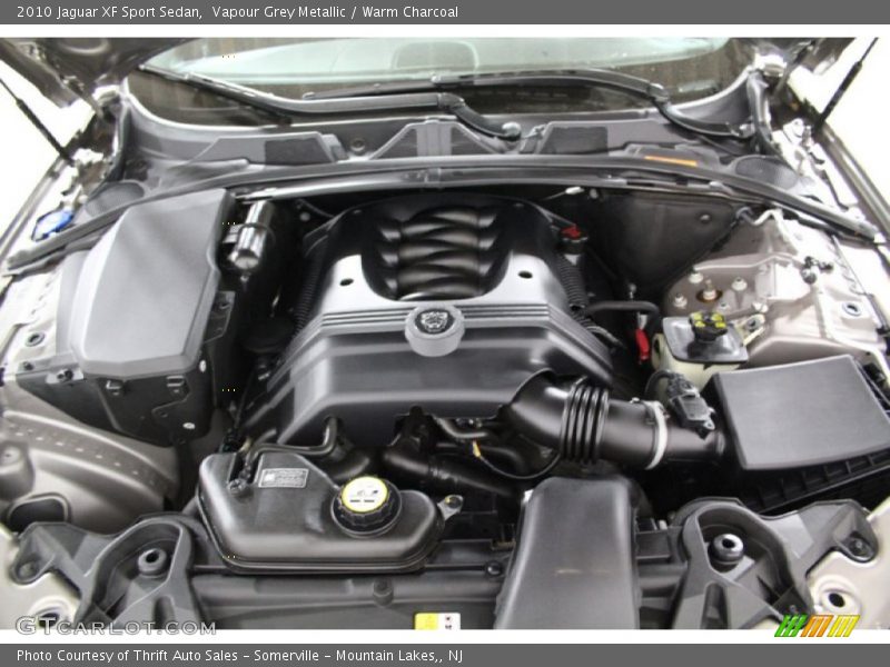 Vapour Grey Metallic / Warm Charcoal 2010 Jaguar XF Sport Sedan
