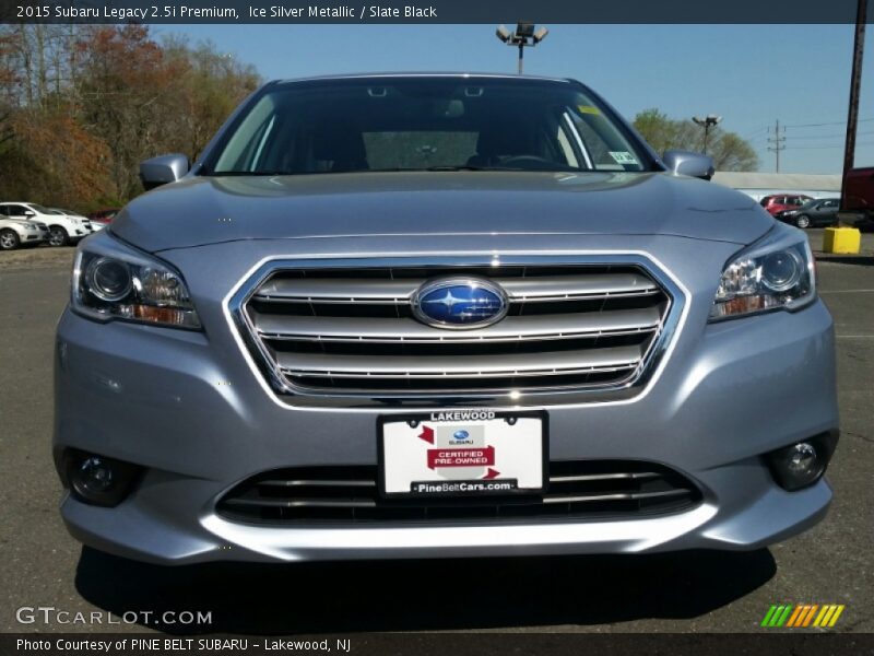 Ice Silver Metallic / Slate Black 2015 Subaru Legacy 2.5i Premium