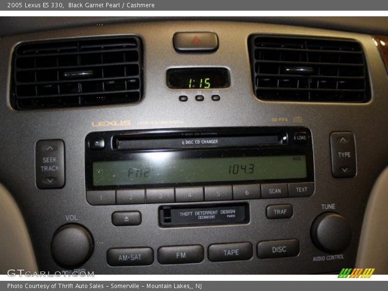 Black Garnet Pearl / Cashmere 2005 Lexus ES 330