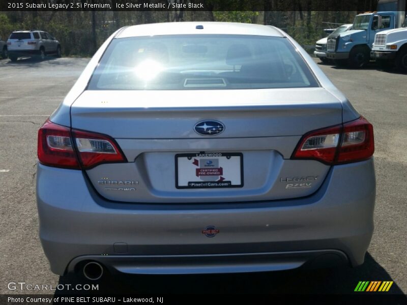 Ice Silver Metallic / Slate Black 2015 Subaru Legacy 2.5i Premium