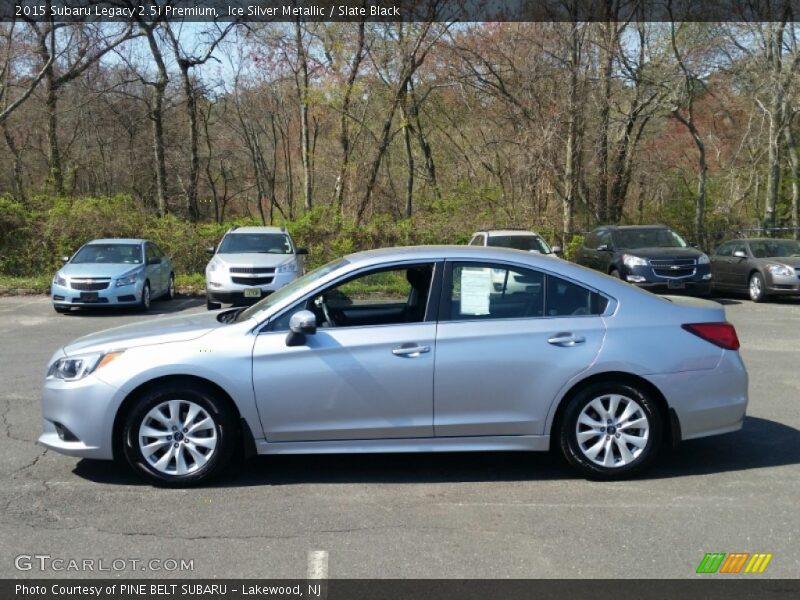 Ice Silver Metallic / Slate Black 2015 Subaru Legacy 2.5i Premium