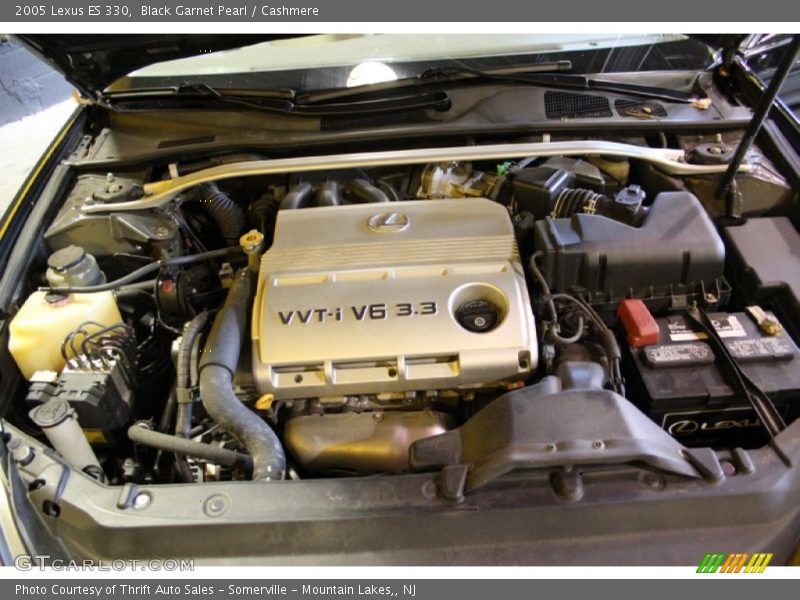 Black Garnet Pearl / Cashmere 2005 Lexus ES 330