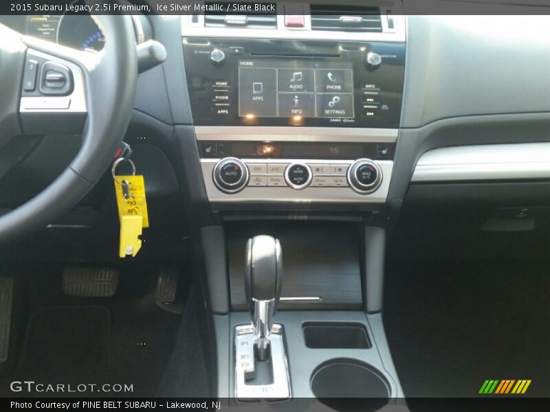 Ice Silver Metallic / Slate Black 2015 Subaru Legacy 2.5i Premium