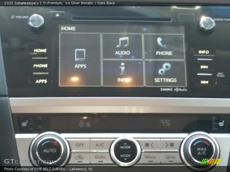 Ice Silver Metallic / Slate Black 2015 Subaru Legacy 2.5i Premium