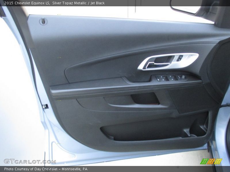 Silver Topaz Metallic / Jet Black 2015 Chevrolet Equinox LS