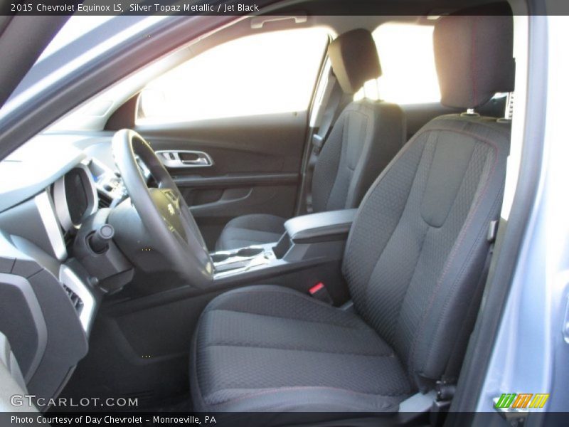 Silver Topaz Metallic / Jet Black 2015 Chevrolet Equinox LS