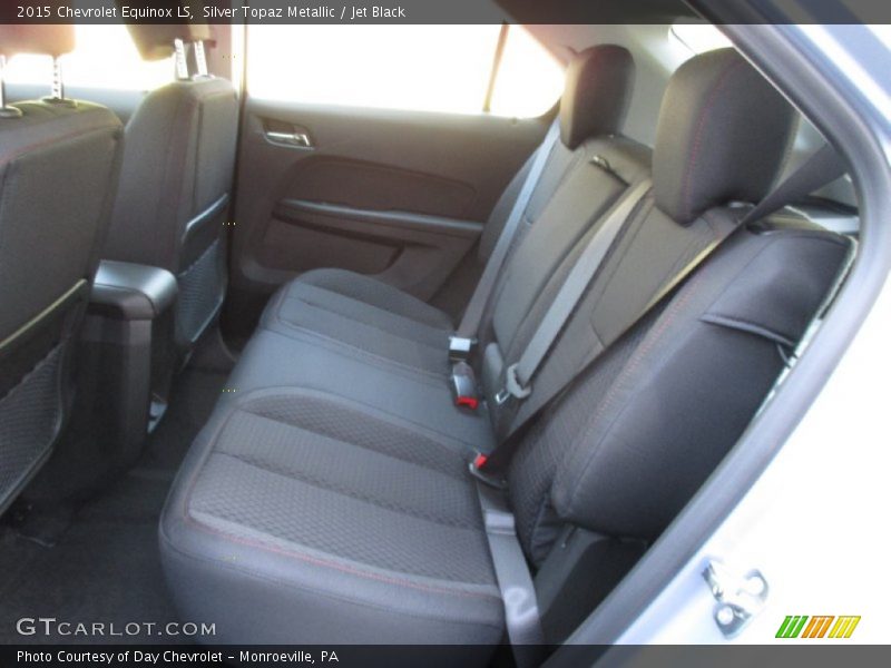 Silver Topaz Metallic / Jet Black 2015 Chevrolet Equinox LS