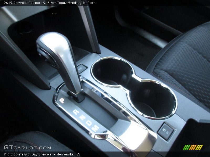 Silver Topaz Metallic / Jet Black 2015 Chevrolet Equinox LS